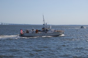 Trawler in the bay at Annapolis