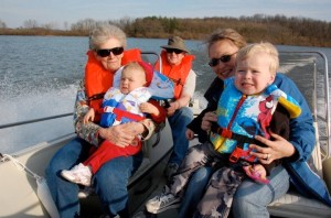 Boston Whaler 16 SL on Blue Marsh Lake