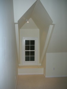 Victorian attic dormer